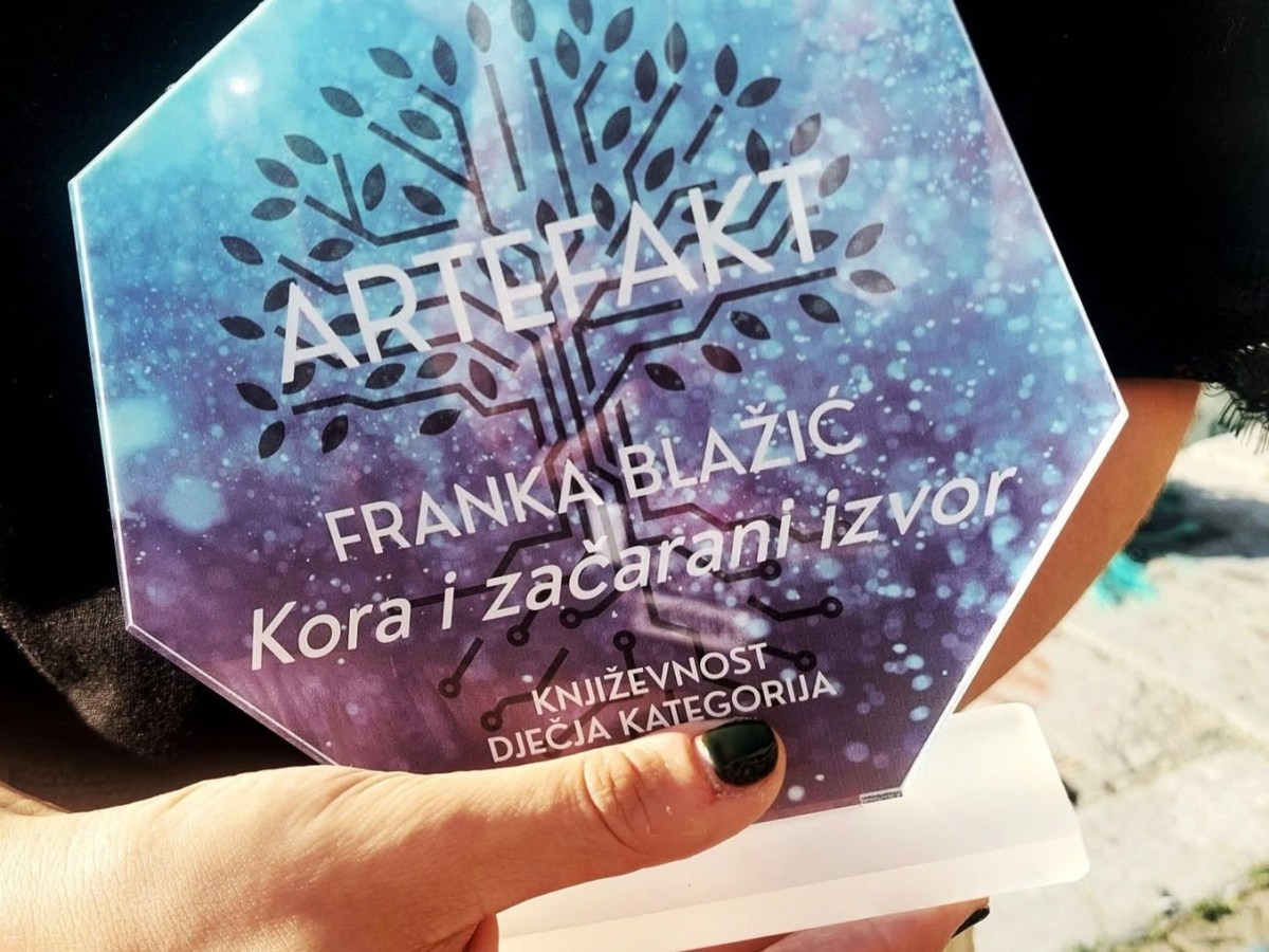 Kora je dobila nagradu&nbsp;Artefakt!